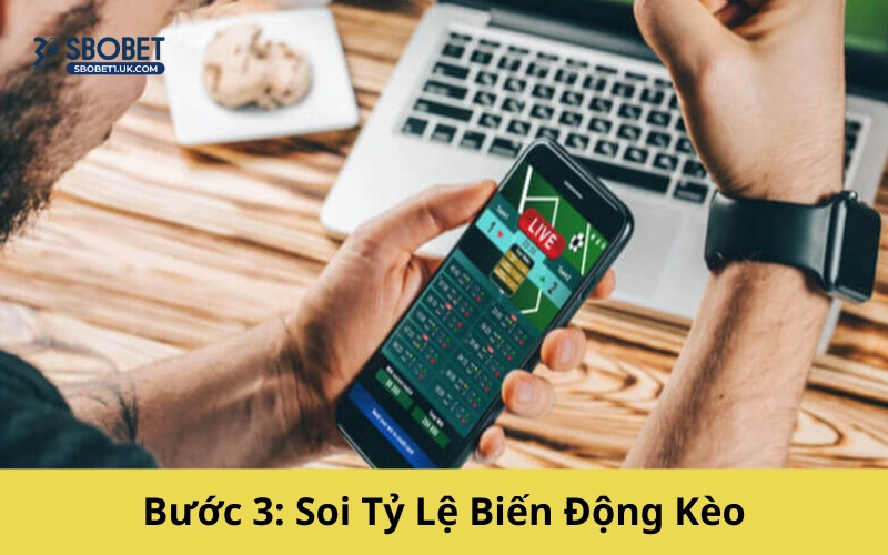 Bước 3: Soi Tỷ Lệ Biến Động Kèo