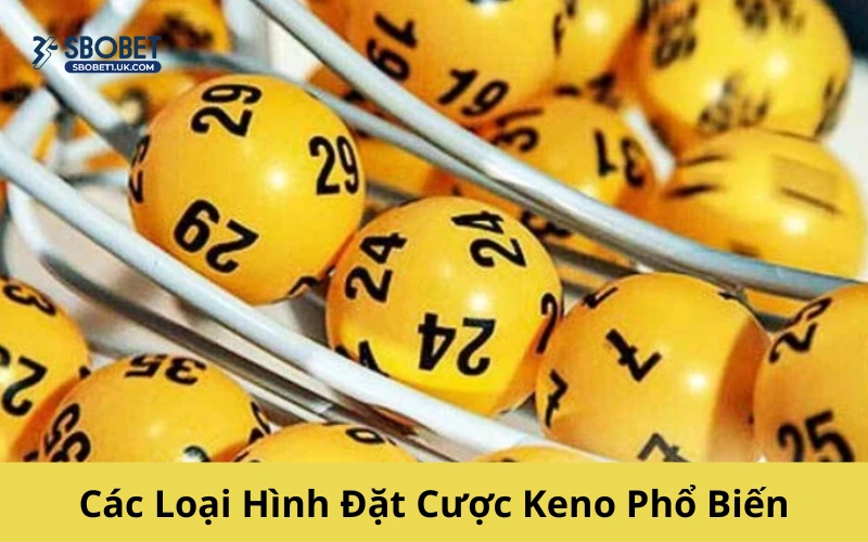Các Loại Hình Đặt Cược Keno Phổ Biến