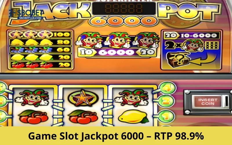 Jackpot 6000 – RTP 98.9%