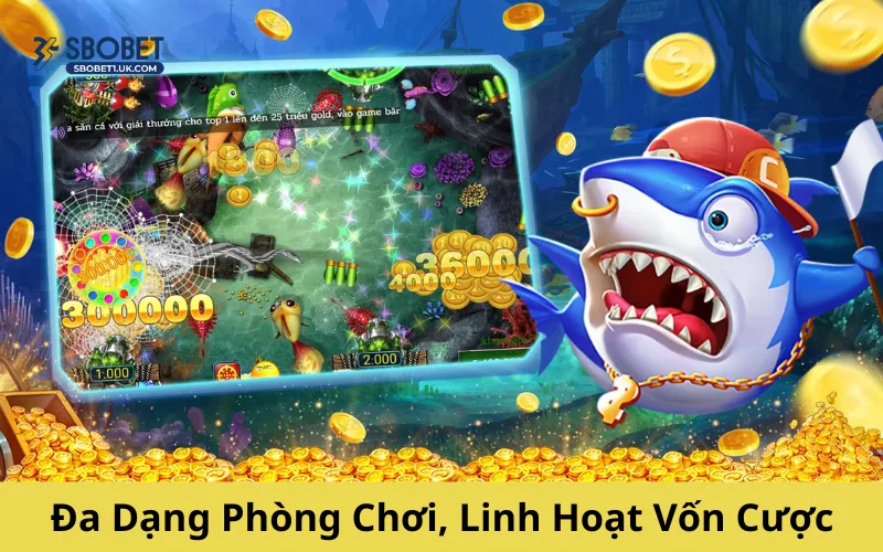 Đa Dạng Phòng Chơi, Linh Hoạt Vốn Cược